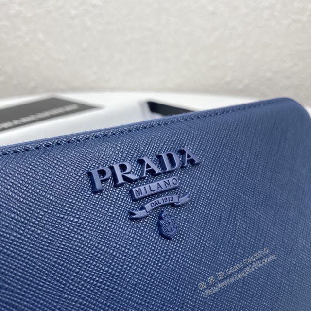 prada錢包 普拉達專櫃最新爆款長錢包 1ML506 prada女士單拉鏈錢包  pyd2213